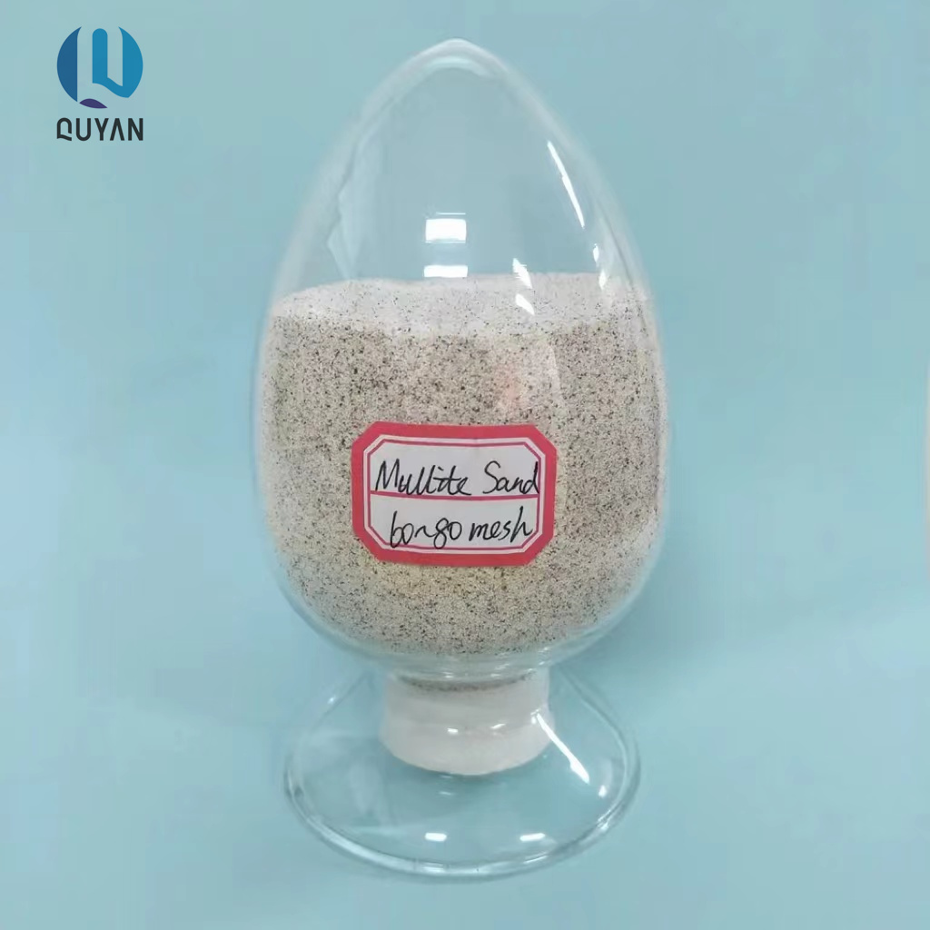 உயர் தூய்மை முல்லைட் மணல் தூள் பயனற்ற சாமோட் முல்லைட் மணல் தூள்